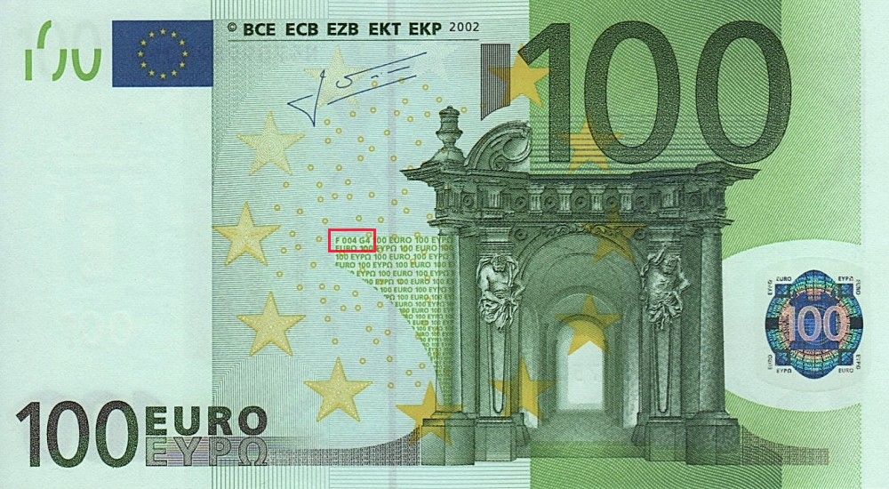 Billet de 100 € 2002 Autriche