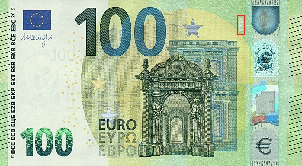 Billet de 100 € 2019 Autriche