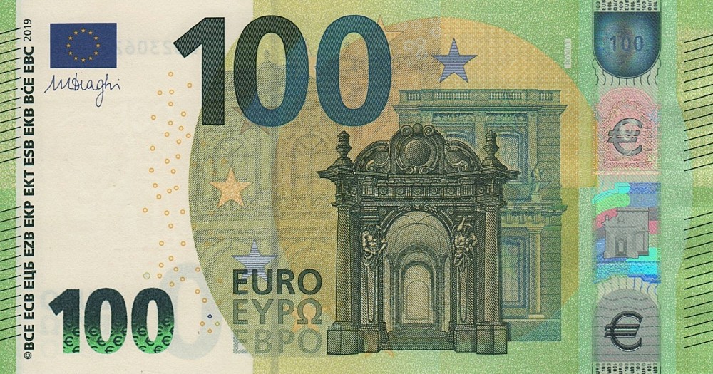 Billet de 100 € 2019 Allemagne