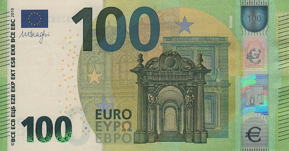 Billet de 100 € 2019 Allemagne