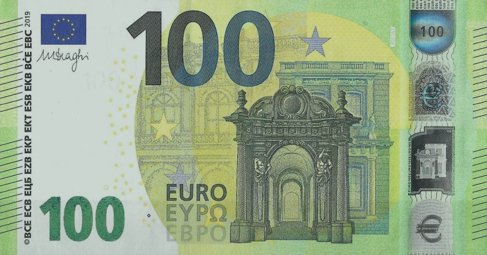 Billet de 100 € 2019 Allemagne