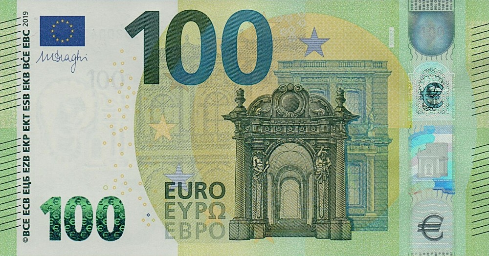 Billet de 100 € 2019 Italie