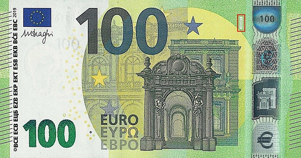 Billet de 100 € 2019 France