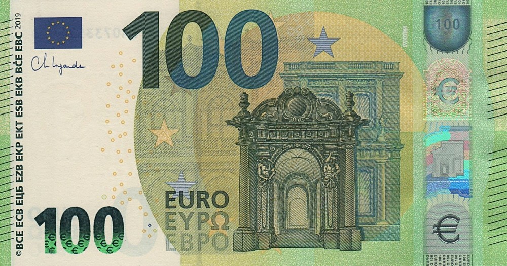 Billet de 100 € 2019 Allemagne