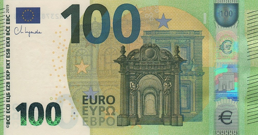 Billet de 100 € 2019 Allemagne