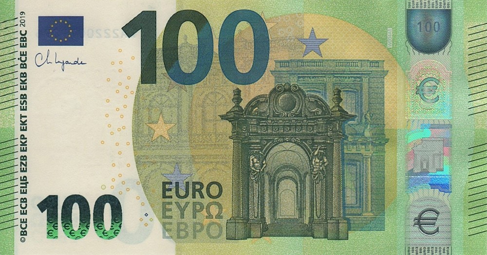Billet de 100 € 2019 Allemagne