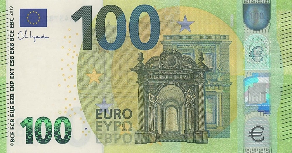 Billet de 100 € 2019 Allemagne