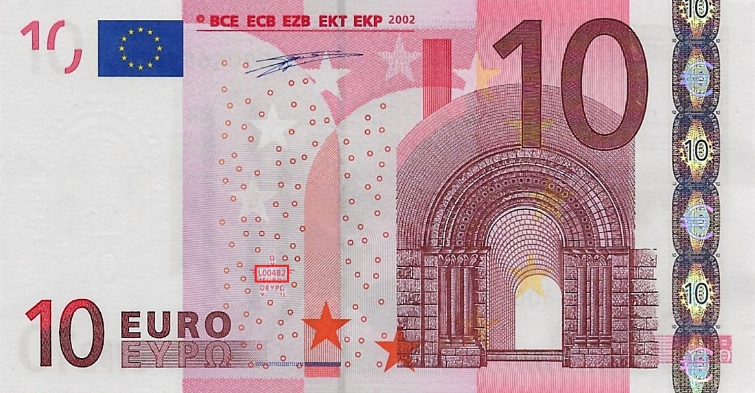 Billet de 10 € 2002 France