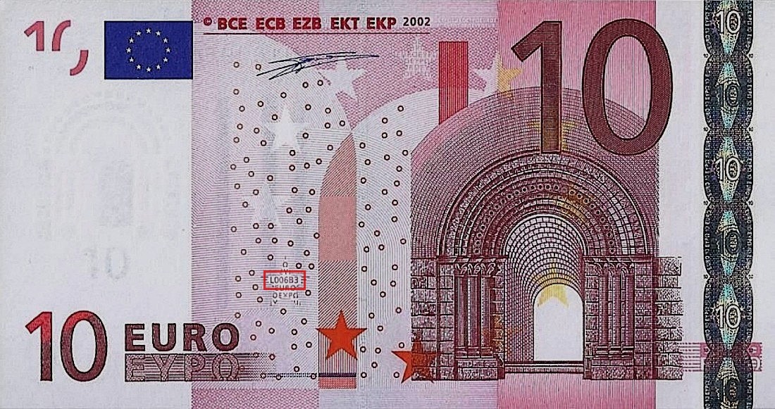 Billet de 10 € 2002 France