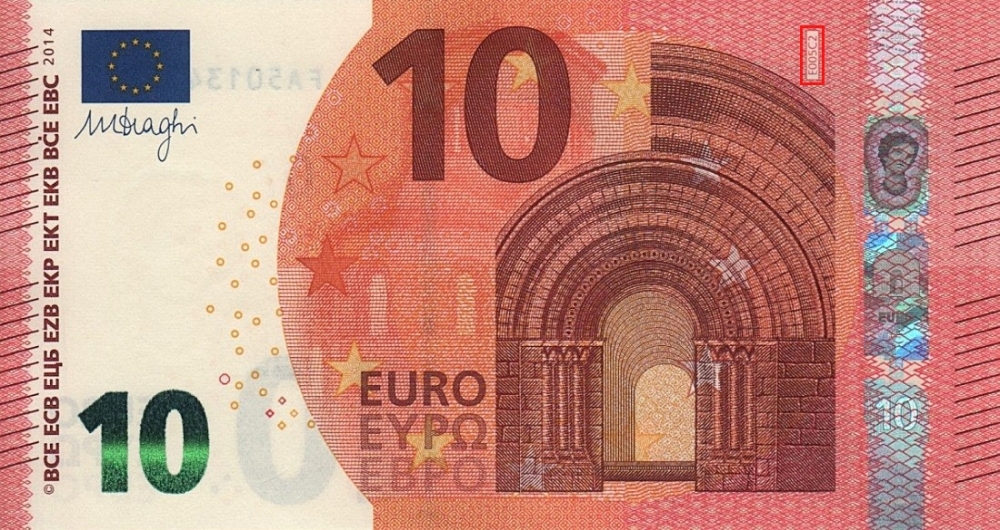 Billet de 10 € 2014 France (Oberthur)