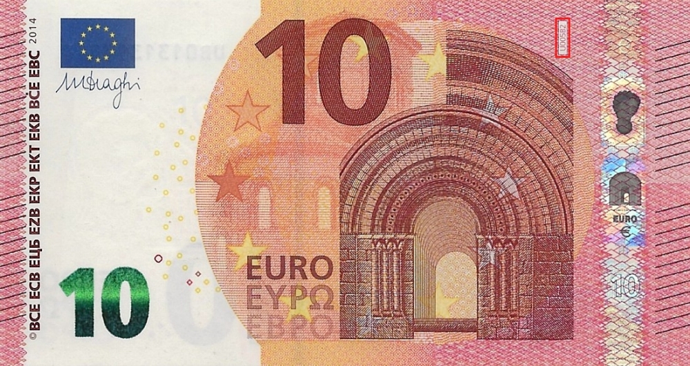 Billet de 10 € 2014 France