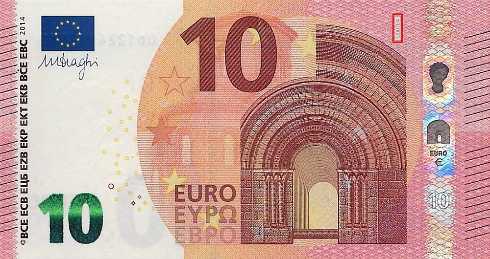 Billet de 10 € 2014 France