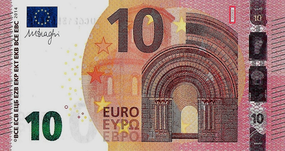 Billet de 10 € 2014 France