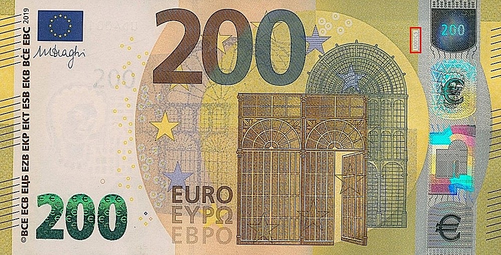 Billet de 200 € 2019 France