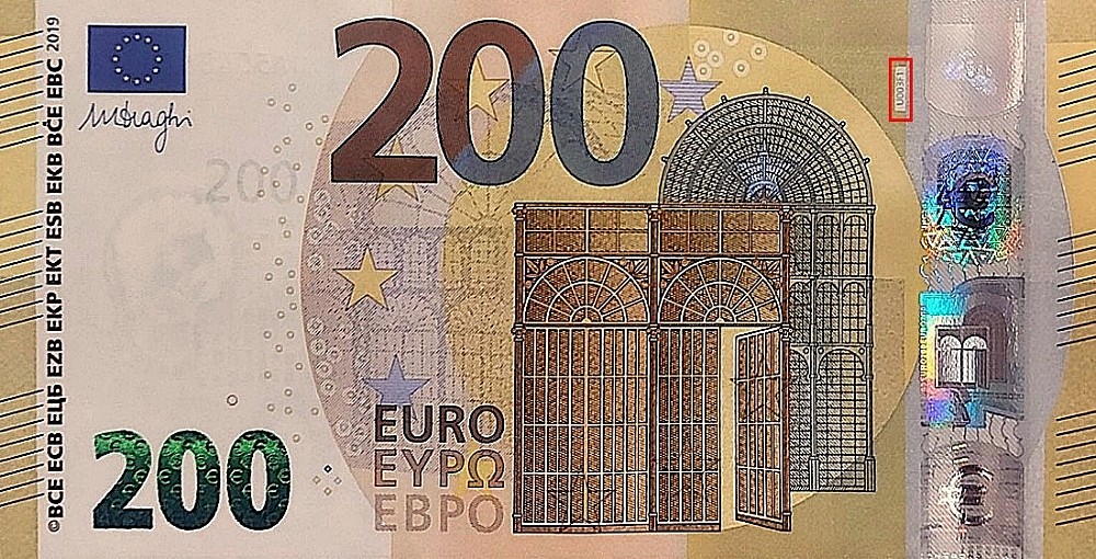 Billet de 200 € 2019 France