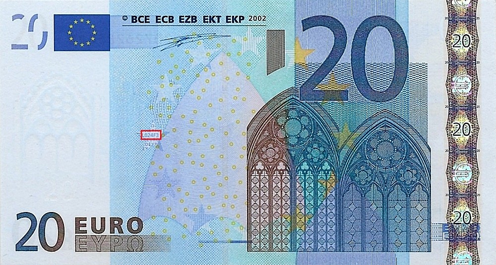 Billet de 20 € 2002 France