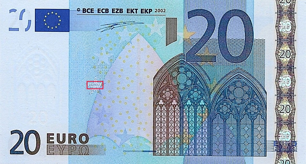 Billet de 20 € 2002 France