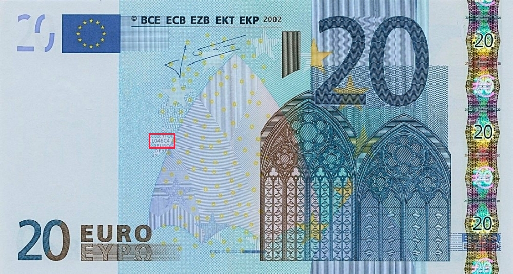 Billet de 20 € 2002 France