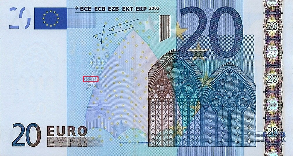 Billet de 20 € 2002 France