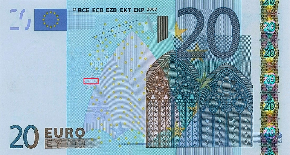 Billet de 20 € 2002 France