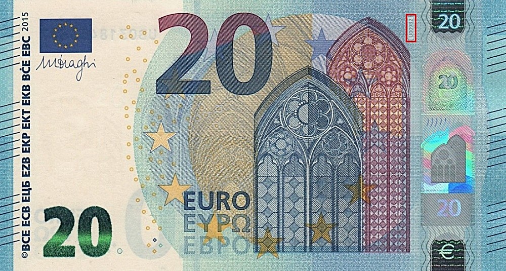 Billet de 20 € 2015 France