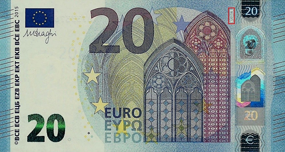 Billet de 20 € 2015 France