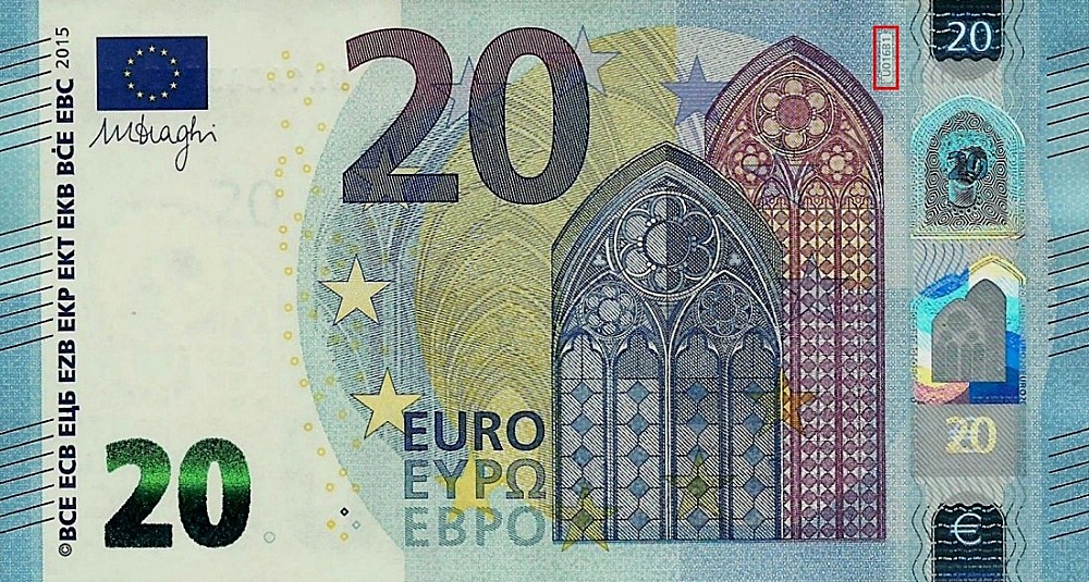 Billet de 20 € 2015 France