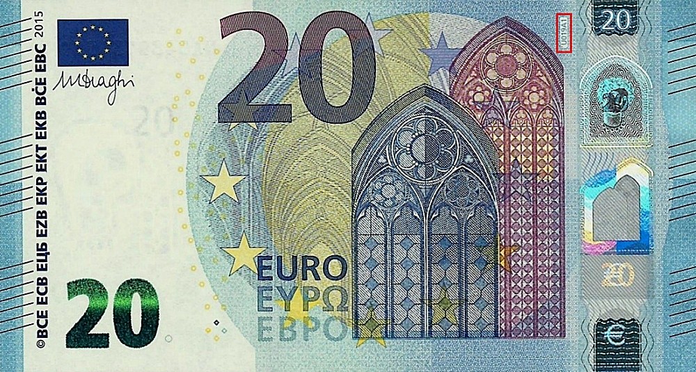 Billet de 20 € 2015 France