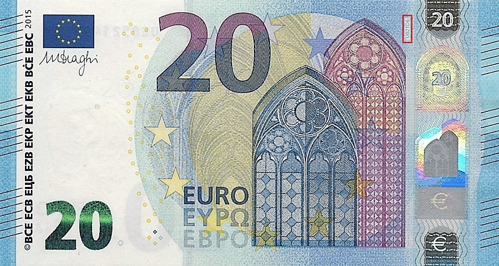 Billet de 20 € 2015 France
