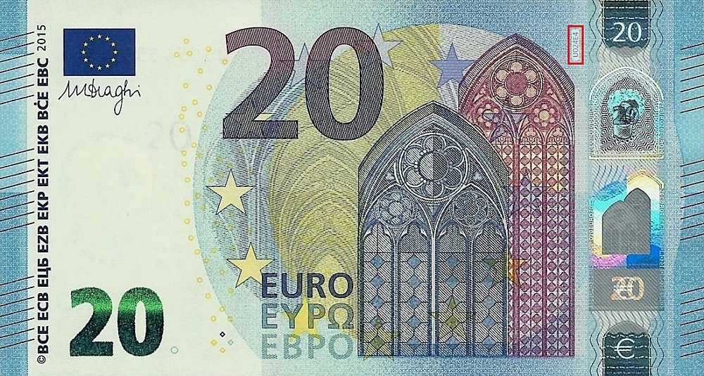 Billet de 20 € 2015 France