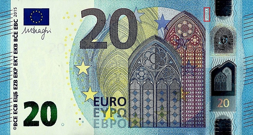 Billet de 20 € 2015 France