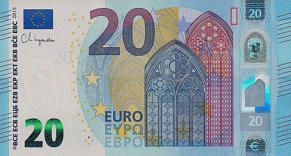 Billet de 20 € 2015 France
