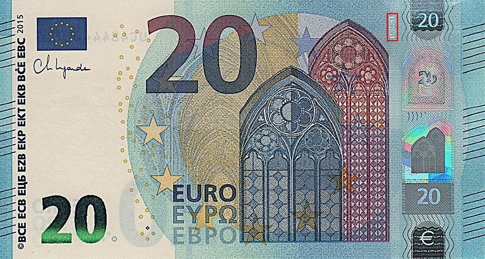 Billet de 20 € 2015 France