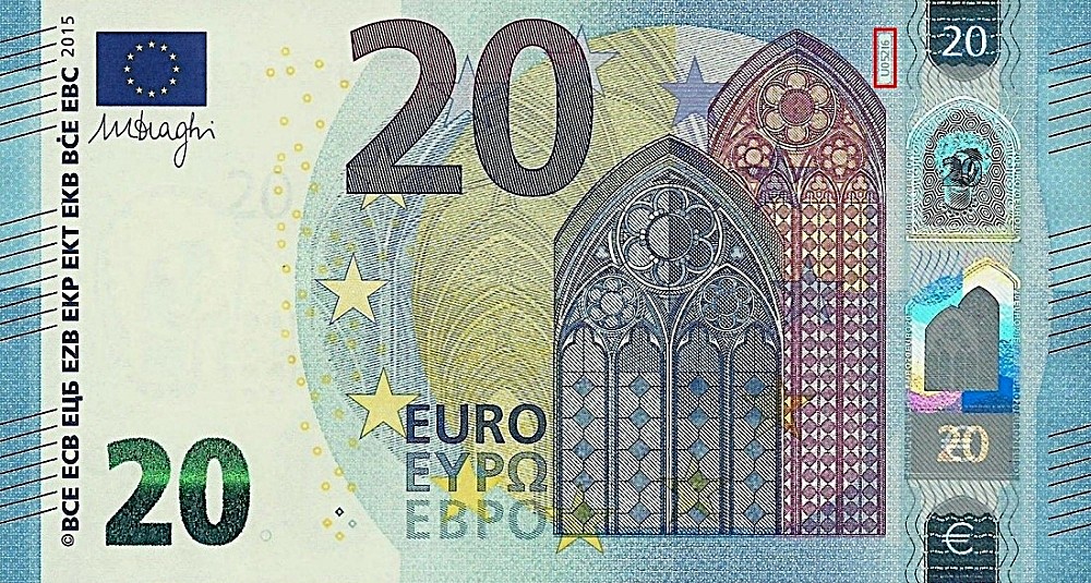 Billet de 20 € 2015 France
