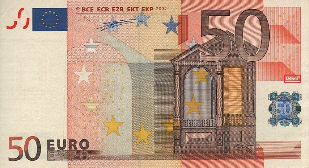 Billet de 50 € 2002 Allemagne