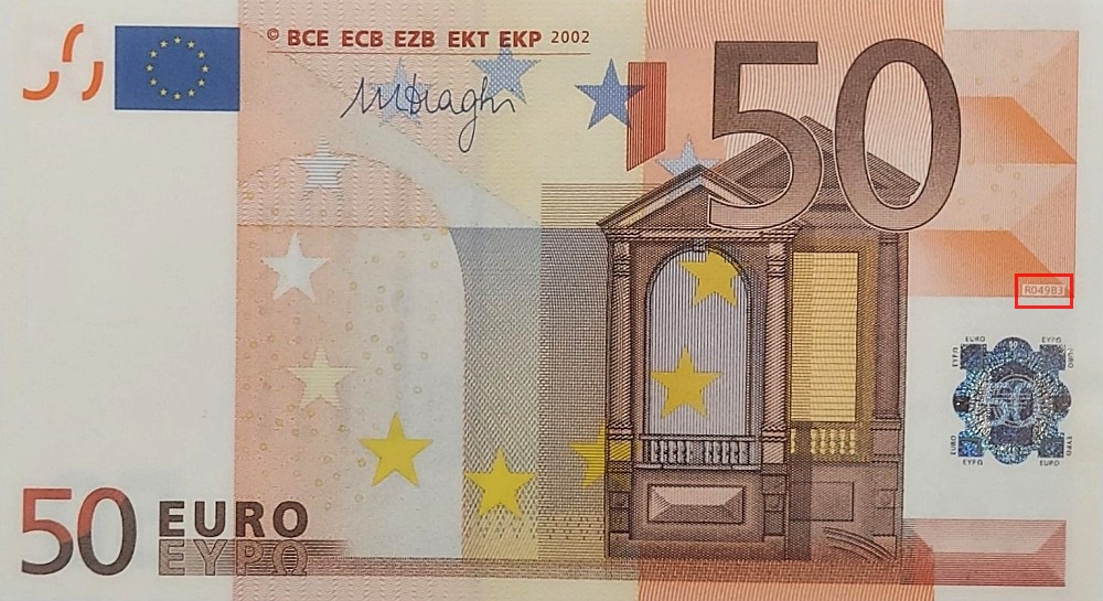 Billet de 50 € 2002 Chypre