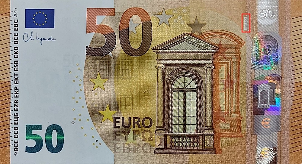 Billet de 50 € 2017 Allemagne