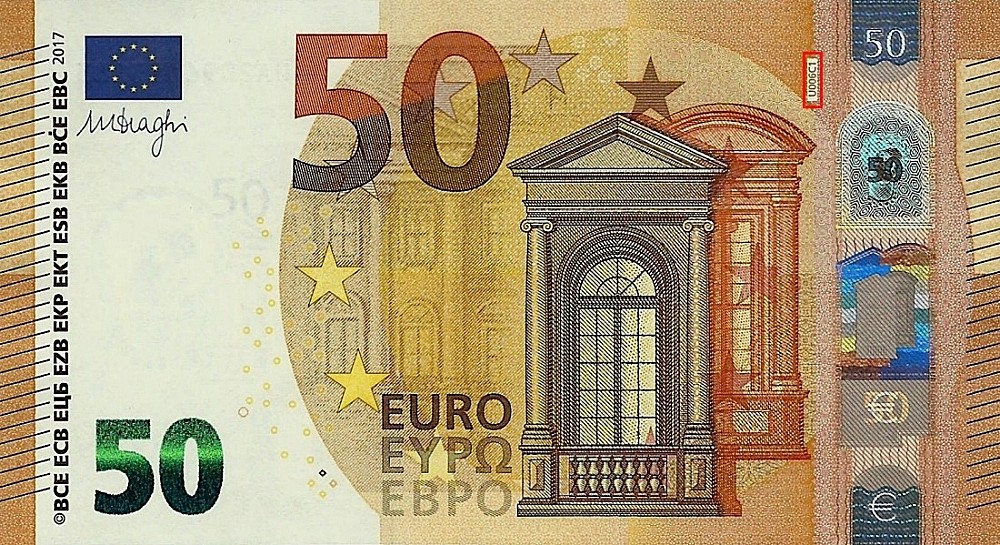 Billet de 50 € 2017 France