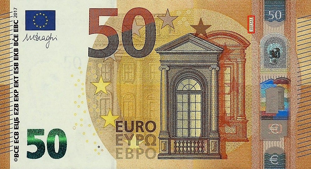 Billet de 50 € 2017 France
