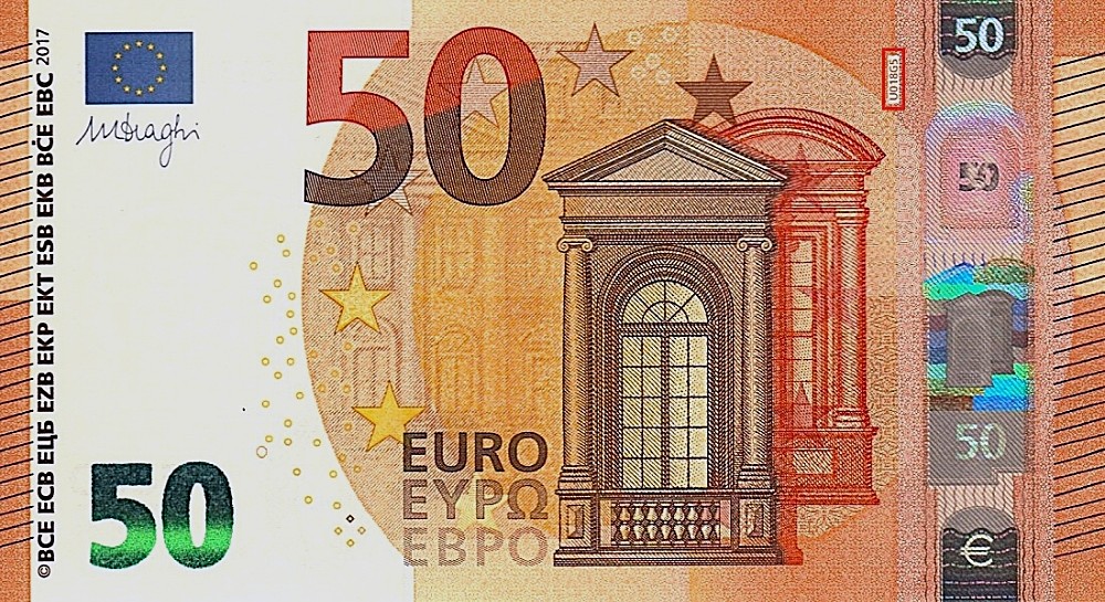 Billet de 50 € 2017 France