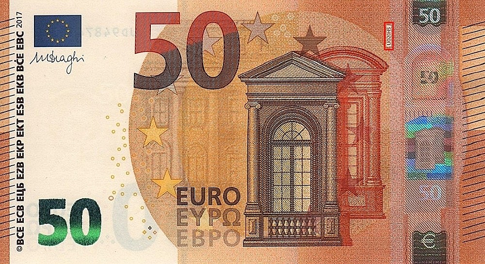 Billet de 50 € 2017 France