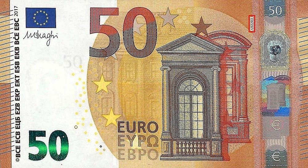 Billet de 50 € 2017 France