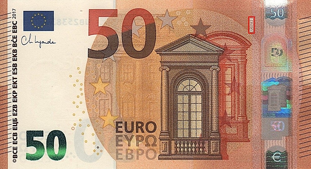 Billet de 50 € 2017 France