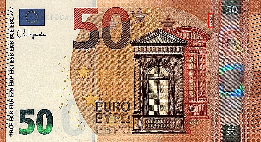 Billet de 50 € 2017 France