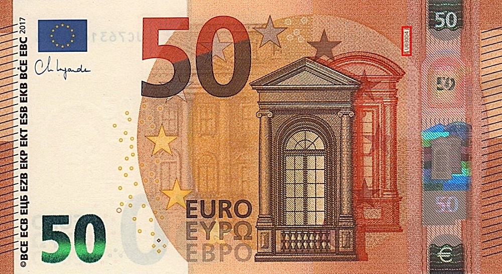 Billet de 50 € 2017 France