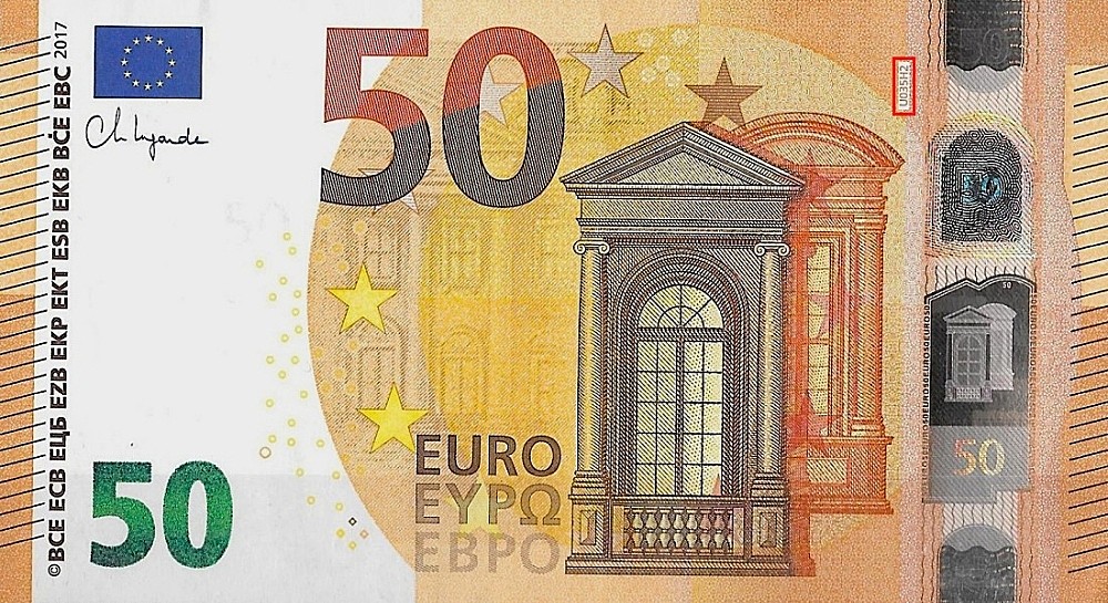 Billet de 50 € 2017 France