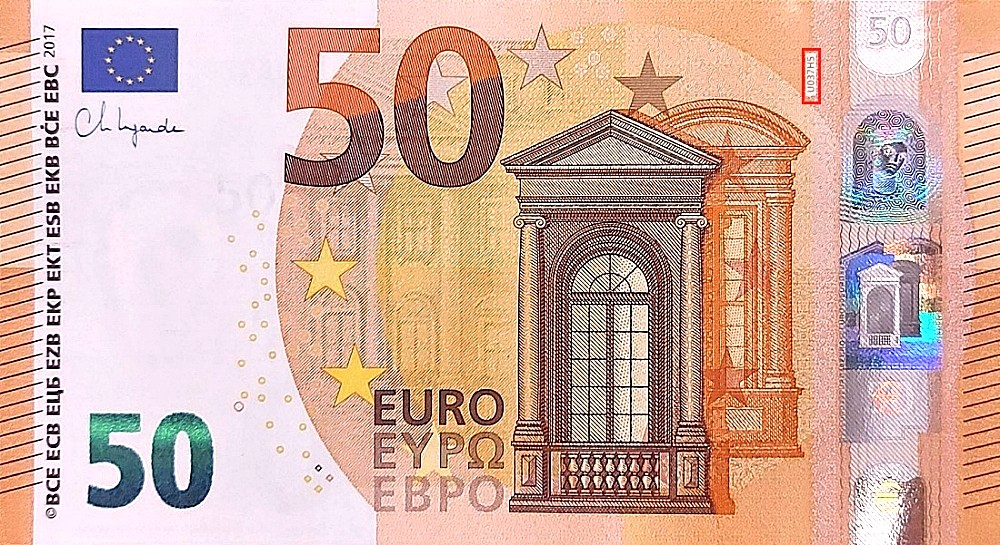 Billet de 50 € 2017 France