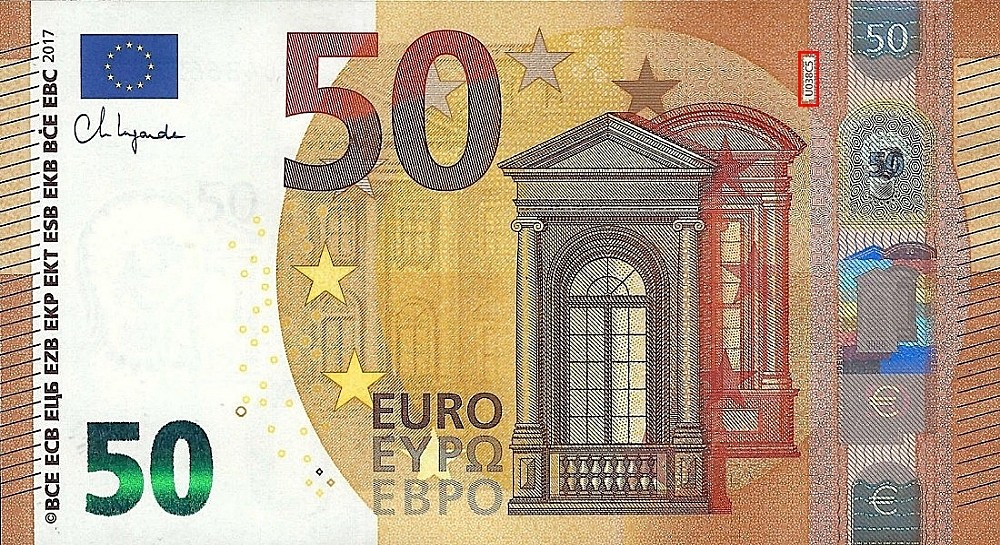 Billet de 50 € 2017 France