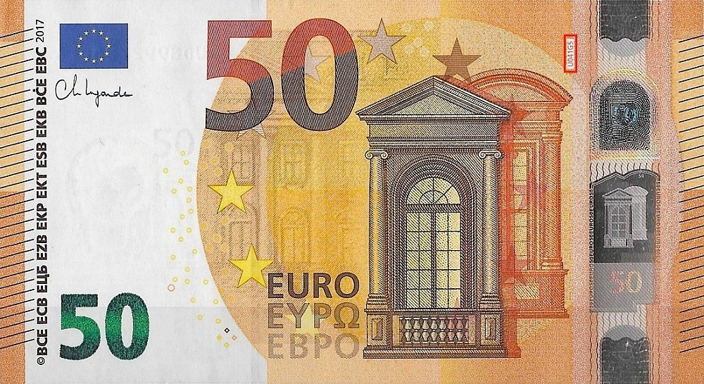 Billet de 50 € 2017 France
