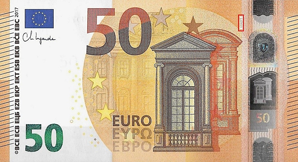 Billet de 50 € 2017 France